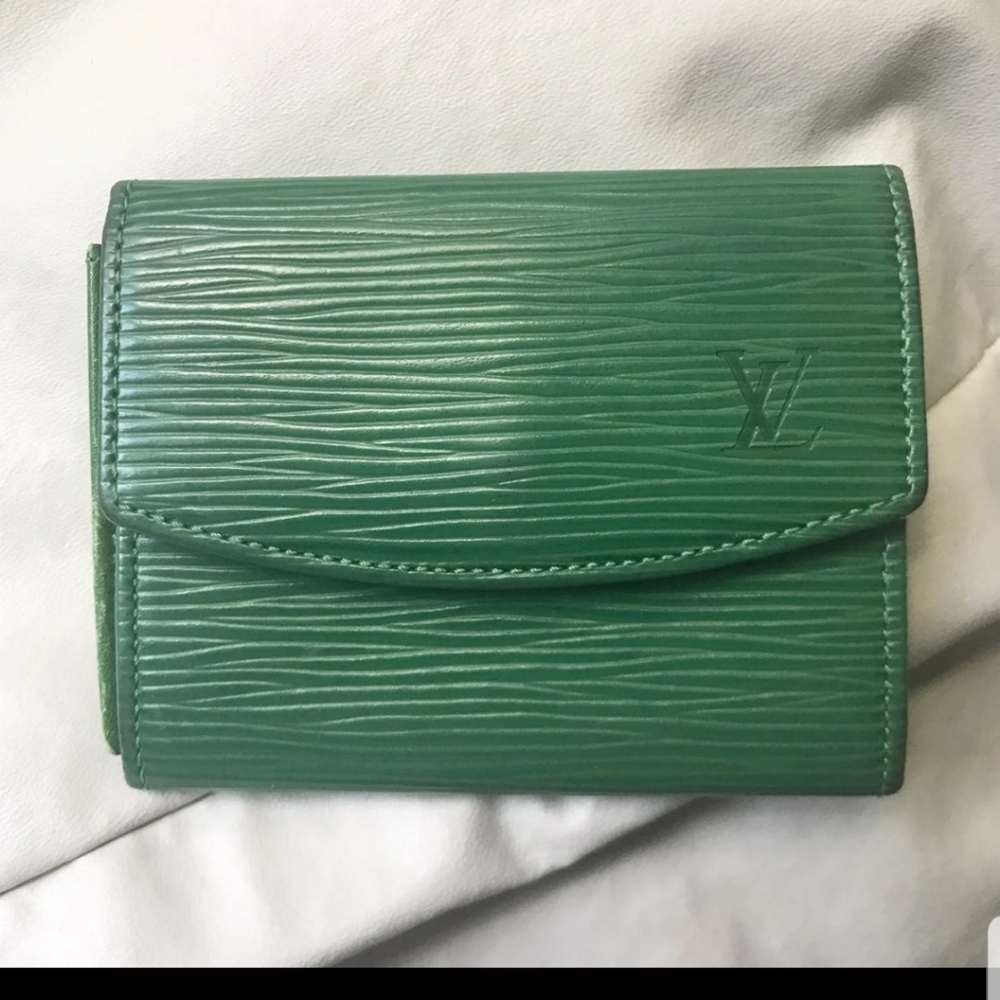 Louis Vuitton Wallet Green